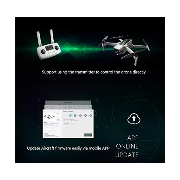 Hubsan Zino 2 Plus Drohne 4K 60FPS Kamera 9KM 35 Minuten 3-Achsen Abnehmbarer(Tragbare Version+ ND Filter) – Bild 8