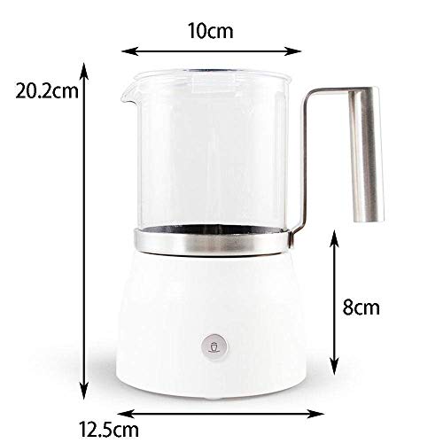 Milchaufschäumer, Doppelwandelektro Milch Dampfer mit heißer oder kalter Milch Aufschäumen Funktionen, Reglern, Leiser… – Bild 5