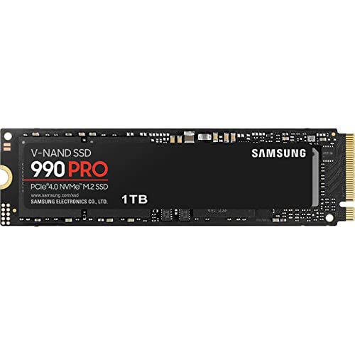 Samsung SSD 990 PRO 1TB, PCIe 4.0 M.2 2280, hasta 7.450 MB/s