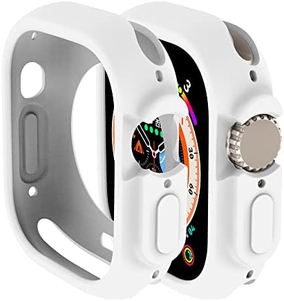 Yrzper Compatible with Apple Watch Ultra 49 mm case All-Round