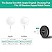 AddAcc Charger Charging Cable Wireless Magnetic Charging Cord Compatible for Apple Watch iWatch Series 1/2/3 All 38mm and 42mm White(3.3 feet/1 Meter)