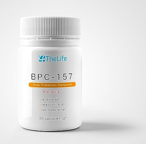 4TheLife B P C 1-5-7 ARG 500 mcg 30 Capsules, Body Protective Compound with Hyaluronic Acid in Kenya