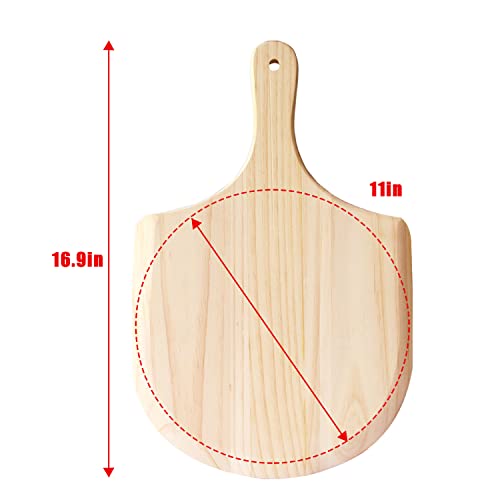Wood Pizza Peel Extra Large Wood Pizza Peel Board DTOOA Pizza Plate