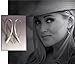 RIBBONXSGFR Ribbon Earrings extra short 14K Rose Gold-filled