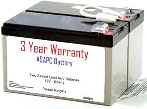 Amazon.com: APC Back-UPS RS 1200 Battery Kit of 2: Home Audio & Theater