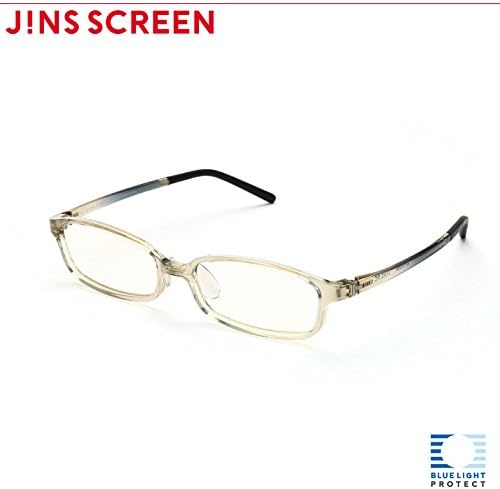 JINS PC Glasses Clear Lense (LIQUID GRAY)