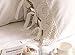 Idyllic Life One Piece White Wide Crochet Lace 100% Cotton Pillowcase 14 (Standard 20