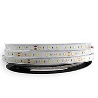 LEDeXTREME (Ultra White) Powerful 15000 Lumens SMD5630 IP68 Waterproof 100% Submersible Outdoor 16.4 ft./5 Meter 300 LED Lights (per Reel) LED Light Strips Ponds, Deck Lighting, Pools, Saltwater