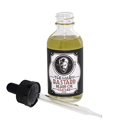 The Hairy Bastard Leather Beard Oil - 2 OZ.