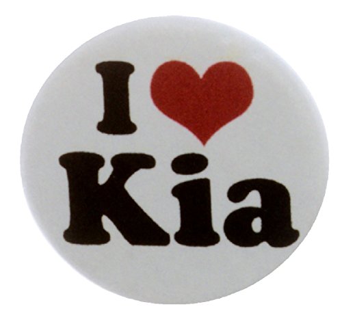 A&T Designs Unisex - I Love Kia 1.25