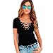 Lisingtool Womens Loose Pullover T Shirt Short Sleeve Tops Shirt Blouse (Small, Black)