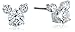 Disney Mickey Large Cubic Zirconia Stud Earrings