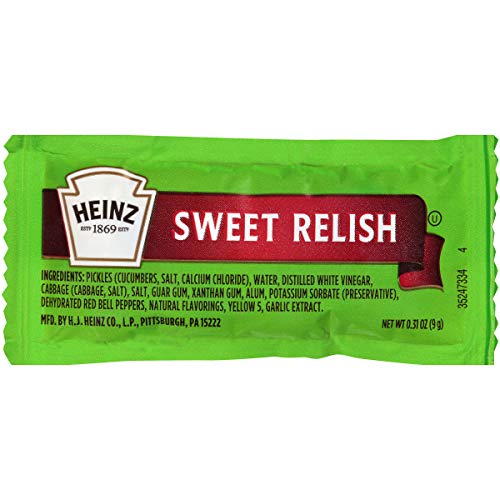 Compare price to pickle relish packets