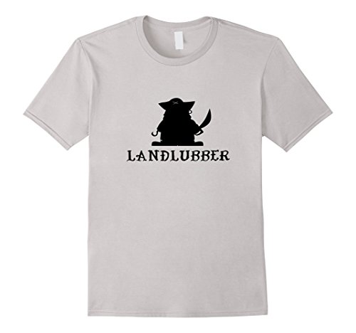 Funny Pirate Shirt, Landlubber Halloween Costume 2