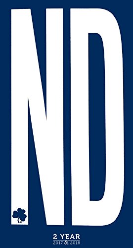 2017-2018 University of Notre Dame 2 Year Pocket Calendar by