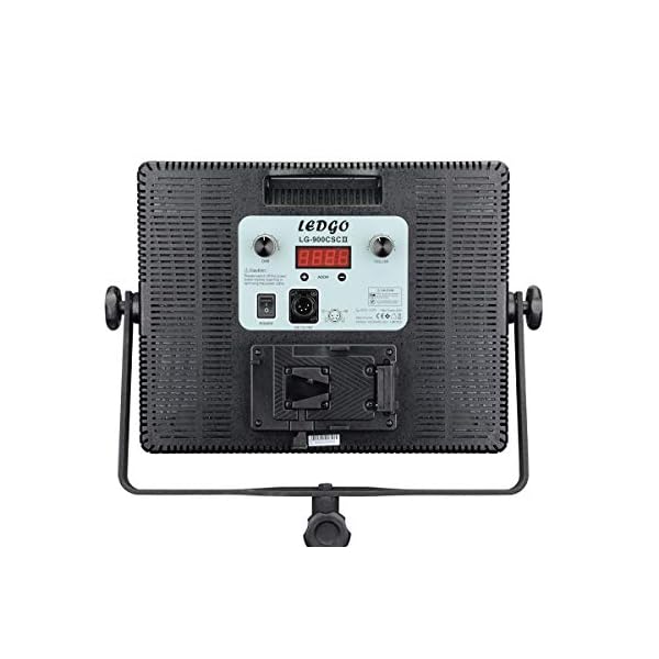 LEDGO LG-900CSII Bi-Color, zweifarbige LED Studiolampe, WiFi (inlk. Tasche) – Bild 6