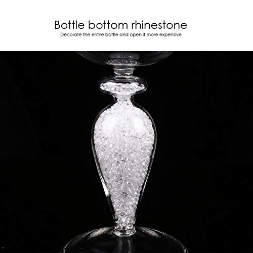 Home+ Whisky gläser, Kreative Transparent Weinglas Cup Bier Saft hoch Boron Martini Cocktailgläser Schmuck Gothic… – Bild 6