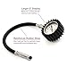TireTek Flexi-Pro Tire Pressure Gauge, Heavy Duty Car & Motorcycle - 60 PSI (Right Angle & Straight Chucks)