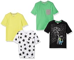 Amazon Essentials Boys' Short-Sleeve T-Shirts