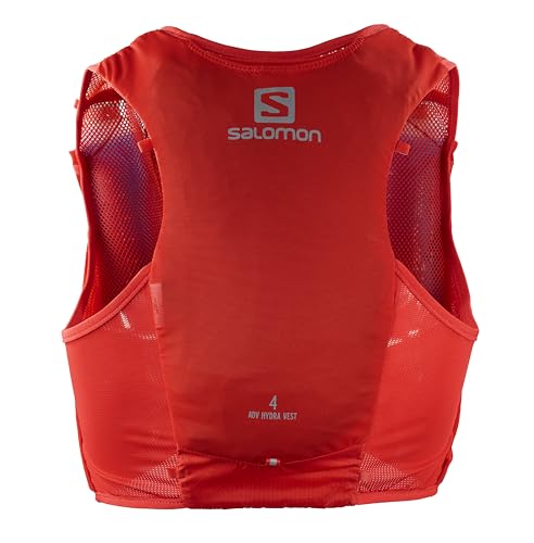 Salomon Adv Hydra Vest 4 Unisex Hydration Vest Trail running Hiking, Comfort and Stability, Quick Access to Hydration, and Simplicity