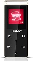 Mp3 Music Player with FM Radio, 2017 RUIZU Lossless Movie MP3 Player Metal Touch Screen for Running