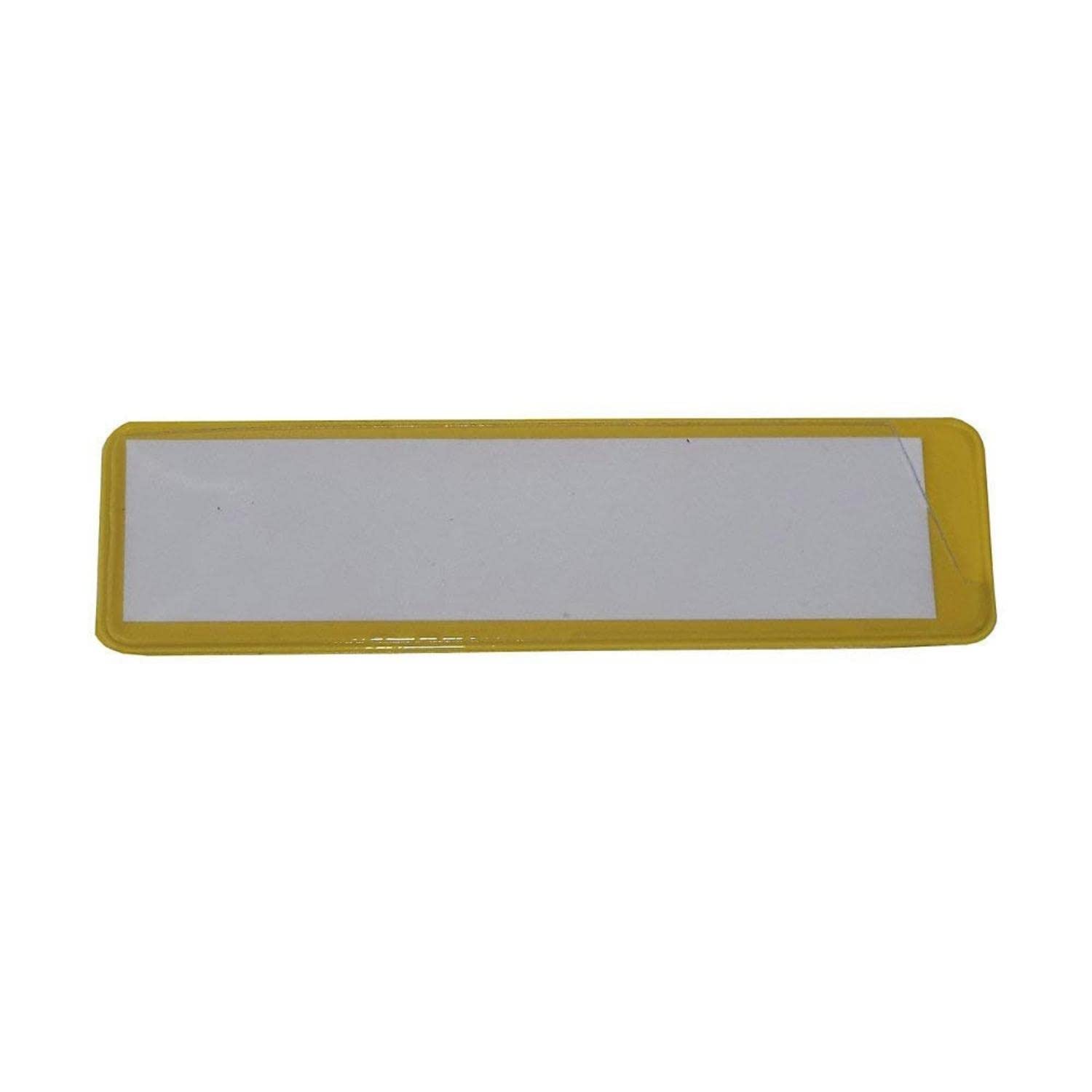 Ticket Pouches - Magnetic - H.30 x W.100mm - Pack of 100 - Yellow