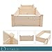 Pataku Patio Wooden Raised Garden Bed Kit for Backyard,Patio Planting Bed 96 inches x24 inches x10 inchesthumb 3