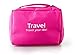 Joy Looker Travel Toiletry Bag Organizer 4 Colors Available (Pink)