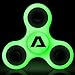 Tri-Spinner Hand Fidget Toy - With Top Quality Ceramic Bearings - Glow in the Dark (Glow in The Dark)