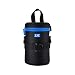 JJC Deluxe Lens Case Pouch for Canon EF 75-300mm f4.5-5.6/EF 24-105mm f4L/EF 16-35mm F4L/EF 100mm f2.8L,Nikon AF-S 24-70mm f2.8/16-35mm f4G/70-300mm f4.5-6.3G and other Lens below 3.15" x 6.69"(D x L)
