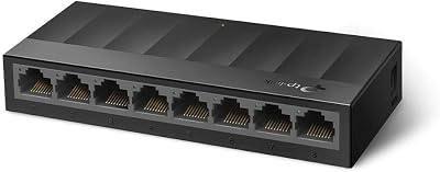 TP-Link LiteWave 8 Port Gigabit Switch LS1008G Desktop Plug and Play