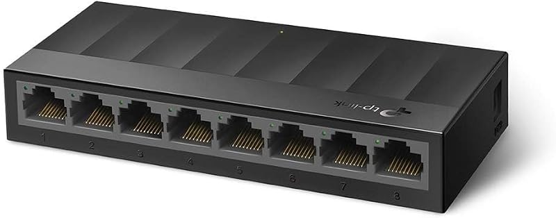 TP-Link LiteWave 8 Port Gigabit Switch LS1008G Desktop Plug and Play