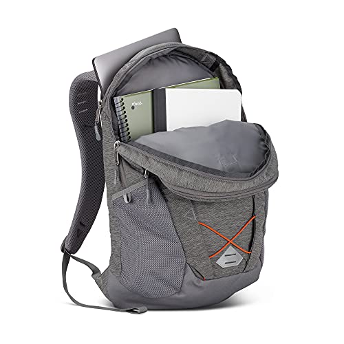 THE NORTH FACE Cryptic Laptop Backpack, Zinc Dark Grey Heather/Persian