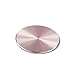YIANERM 32x32MM Circular Car Mount Metal Plate For All Magnetic Car Mount Cellphone Holder Pack of 4 (4 Pack-Rose Gold)