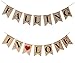 OZXCHIXU 'Falling in Love' Burlap Bunting Banners Wedding Backdrop Decoration, 14pc Flags