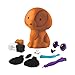 ORB The Factory PlushCraft Puppy 3D Kit, Brown/Black/White, 5