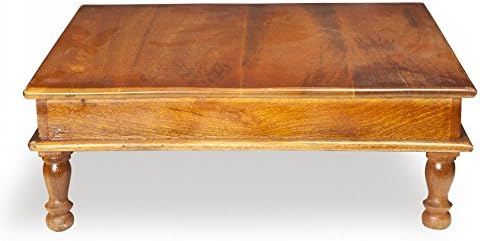 Boutique Camping Recycled Teak Bajot Table