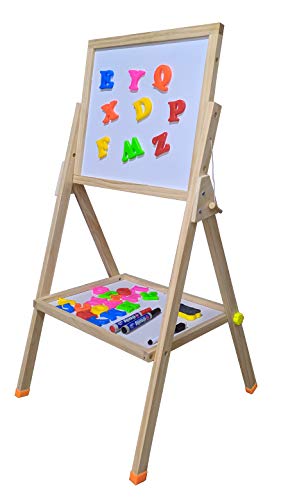 2 Double+Sided+Blackboard+Whiteboard+Standing+Education