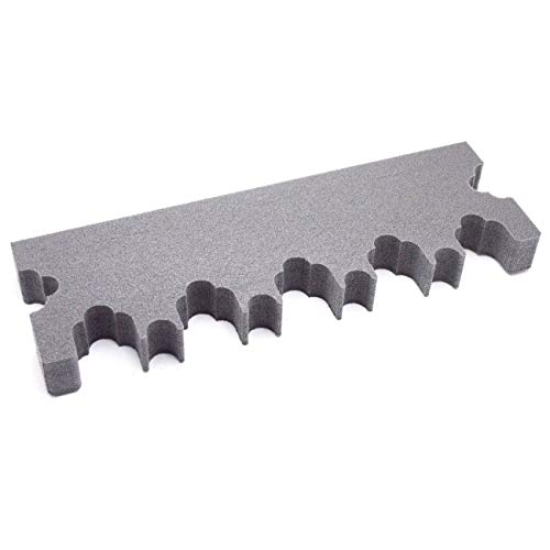 Seven Gun Foam Rack - 5+4 Optical Scopes 2 Without Optics- Rifle Barrel Rest with Magnetic Neodymium Magnet - Gun Storage - Weapon Rack Gun Safe Free Standing - Gun Rack Pegboard - Gift Man