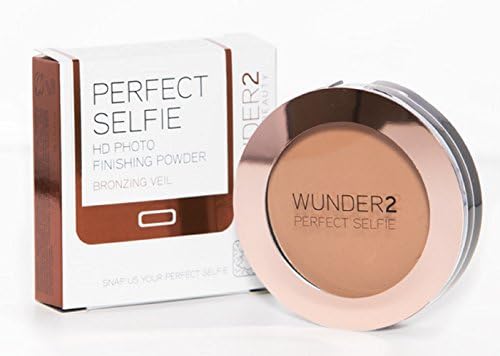 WUNDER2 Perfect Selfie HD Photo Finishing Powder, Bronzing Veil, 0.24 Ounce
