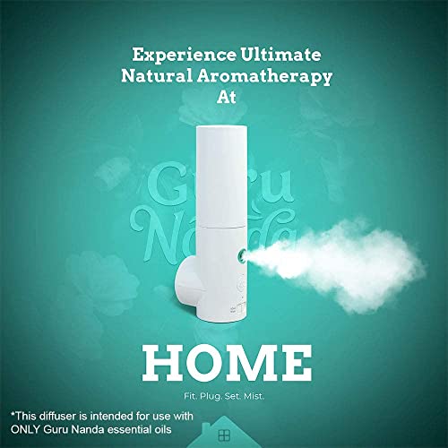 GuruNanda Portable Diffuser Plugin 2.0 with FREE Essential Oil