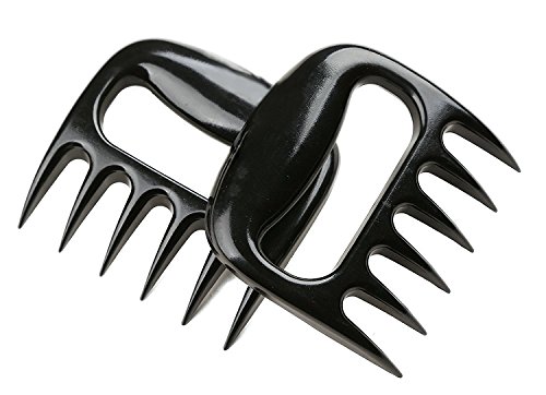 STRONGEST BBQ Meat Handler Forks-Pulled Pork Shredder Claws-Shredding Handling & Carving Food-Claw Handler Set for Pulling Brisket from Grill Smoker or Slow Cooker - BPA Free Barbecue Paws