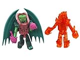 Marvel Minimates Nova Flame Human Torch & Annihilus
