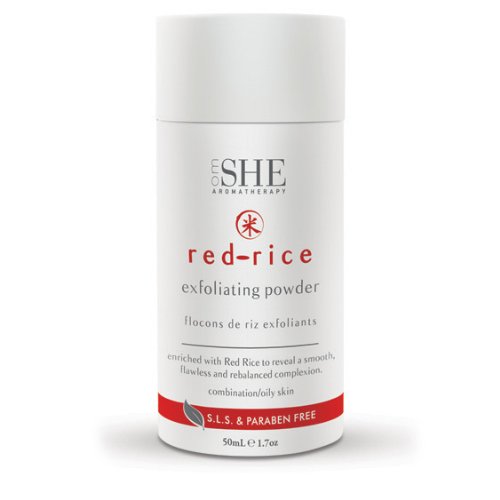 She Red Rice Exfoliating Powder 1.7 Oz. From Australia