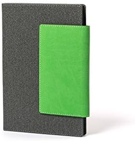 Amazon Izercase Papacasso Keaプレミアム手作りハードカバーノートブックwith Magnetic Closure Plain Classic グリーン ノート 文房具 オフィス用品