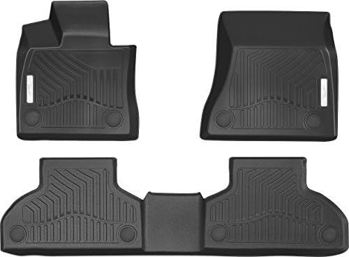 Protec Gear 2014-2017 BMW X5 and 2015-2017 BMW X6 Front and Back Rows 3D SUV Floor Liner Mats All Weather 360 Degree Protection Multi-Dimensional Patented Non-Spill Dam and Digital Scanning Technology