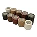 JVCC Patch & Repair Tape for Leather and Vinyl surfaces [Gaffers Tape] (REPAIR-1): 3 in. (72mm actual) x 15 ft. (Black)