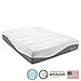 Perfect Cloud MADE in The USA Elegance Plush Gel-Infused 12-inch Memory Foam Mattress - Pressure Relieving - Bed-in-a-Box (King)
