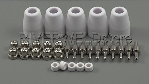 LG-40 PT-31 Plasma Cutter Torch Consumables Common Nickel-Plated CUT-40 30PCS