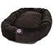 52 inch Storm Villa Collection Micro Velvet Bagel Dog Bed By Majestic Pet Productsthumb 1